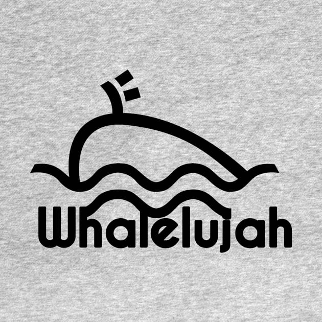 Whale Luja - Whales and Jesus Fan Shirt by Qwerdenker Music Merch